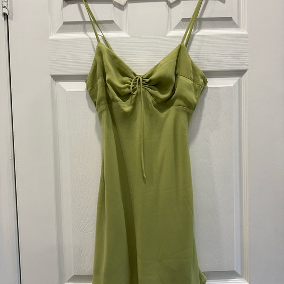 Abercrombie and Fitch Green Mini Slip Dress 💚 - Picture 2 of 2